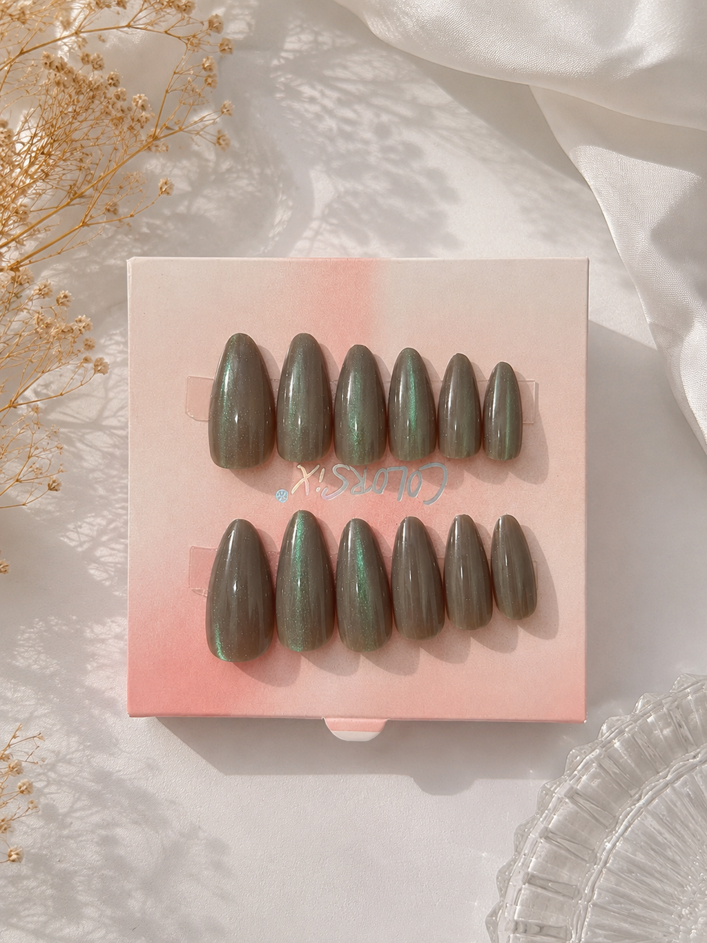 Olive Dream Press-On Nails