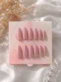 Glazed Pink Pearl Press-On Nails