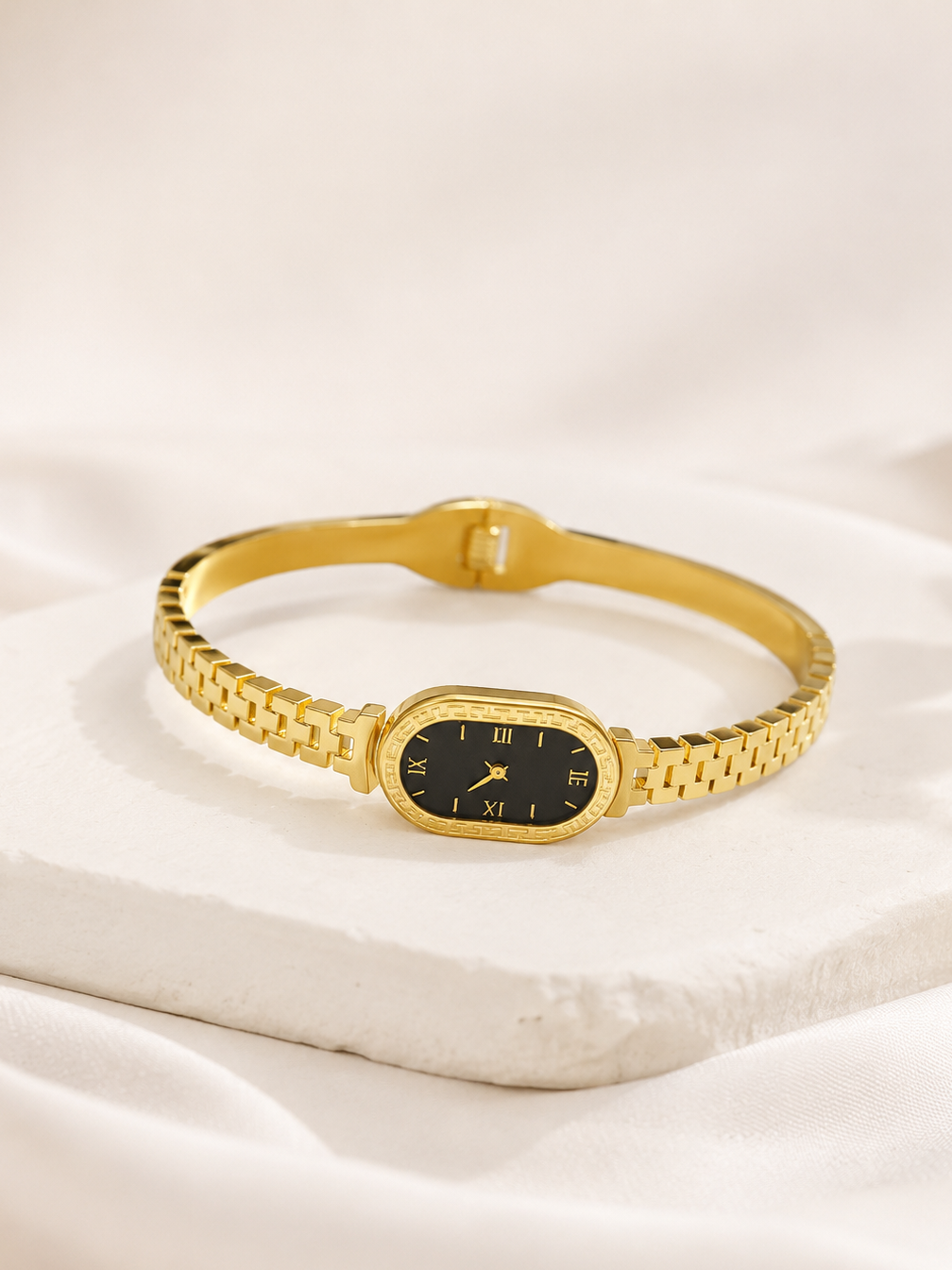 Watch style bangle
